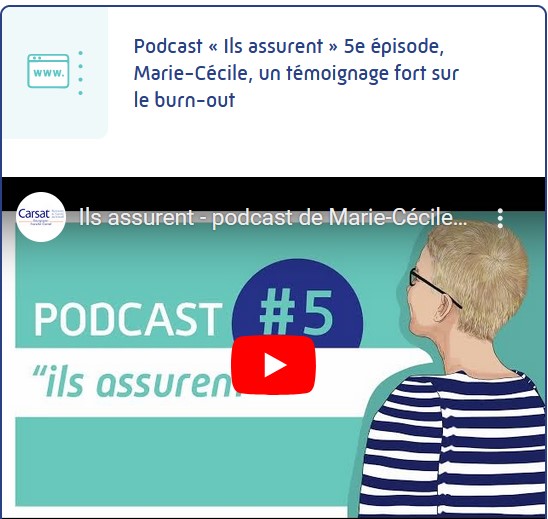 Burn Out Dijon intervient dans un podcast pour le maintien en emploi