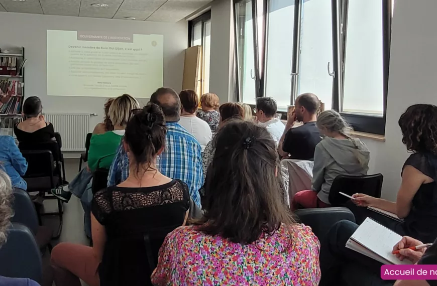 AG Burn Out Dijon 25/04/26 - Accueil de nouveaux membres
